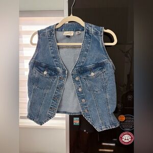 Classic Blue Denim Vest